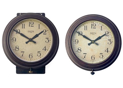 Lot 374 - A Bakelite Smith 8 day clock.