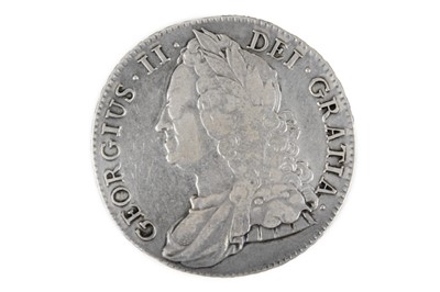 Lot 199F - George II crown 1743