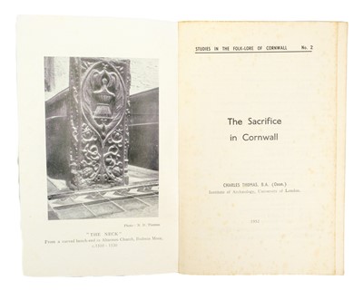 Lot 20 - Folklore of Cornwall
