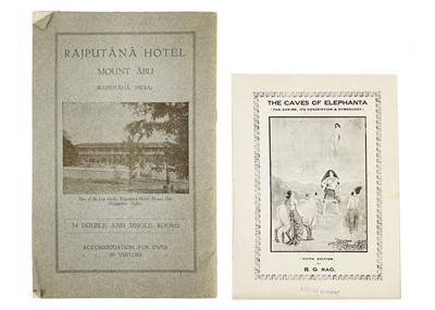 Lot 6 - A Short Illustrated Guide to Mount Abu (Rajputana, India) 1913.