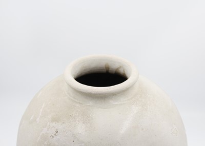 Lot 29 - A Korean pottery vase, Choson Dynasty.