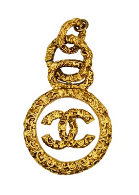 Lot 56 - A Chanel CC 'Lava Collection' pendant, circa 1993.