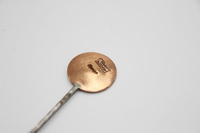 Lot 121 - A set of contemporary 925 silver and copper 'Beach Comber' prawn picks by James Suddaby.