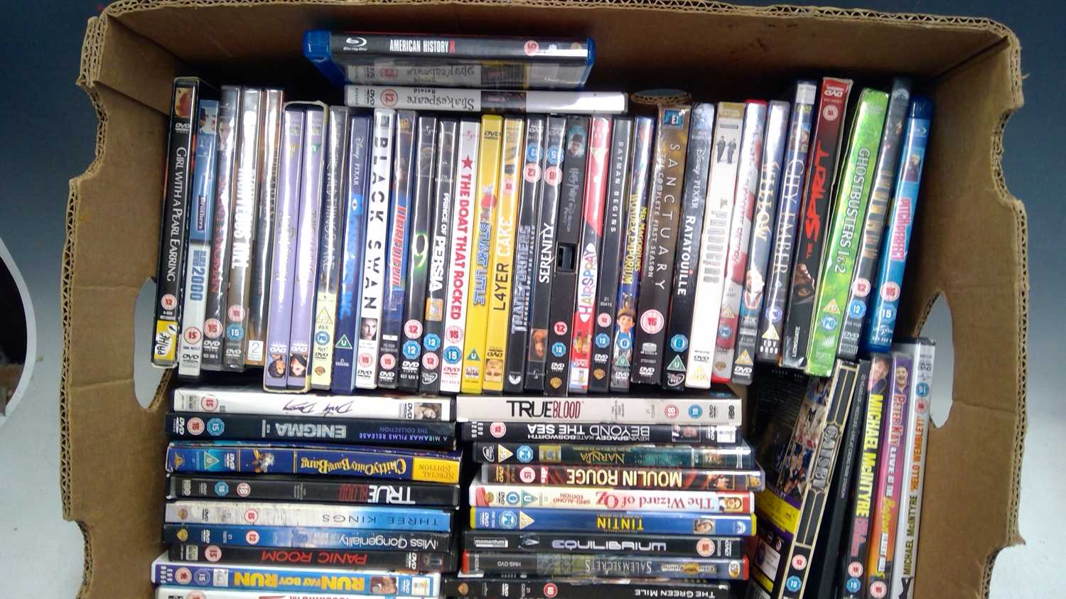Lot 128 Three Boxes Of Dvds Of Various Genres