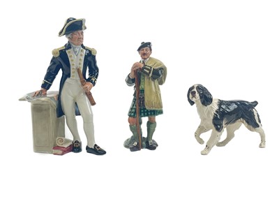 Lot 471 - A Royal Doulton porcelain figure of The Captain HN 2260.