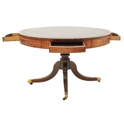 Lot 109 - A Regency mahogany circular library table.