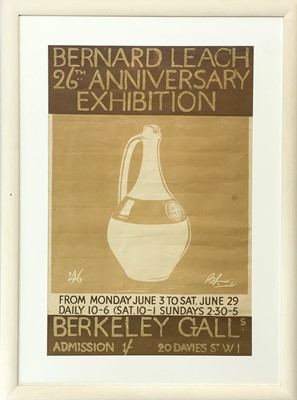 Lot 41 - Bernard Leach 26th Anniversary Exhibition