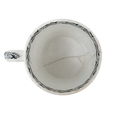 Lot 392 - A late 19th century pottery twin handled loving cup by George Hobson.