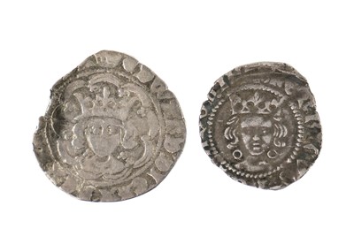 Lot 138 - Henry VI penny and Edward IV halfgroat