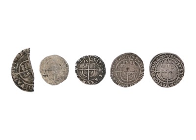 Lot 135 - Elizabeth I hammered coins (x5)