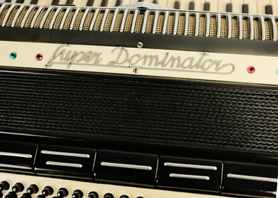 Lot 178 - A Galanti 'Super Dominator' piano accordion, circa 1960.