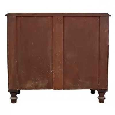 Lot 23 - A Victorian mahogany chest of drawers.