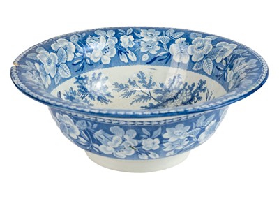 Lot 425 - A  Copeland blue and white pottery stand.
