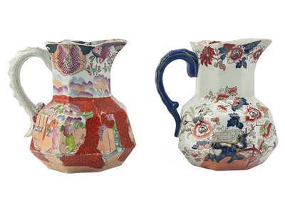 Lot 476 - A collection of eight Mason's Ironstone jugs.