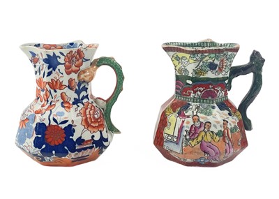 Lot 476 - A collection of eight Mason's Ironstone jugs.