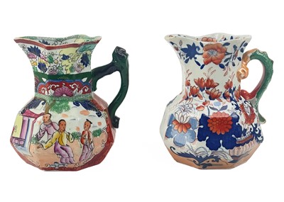 Lot 476 - A collection of eight Mason's Ironstone jugs.