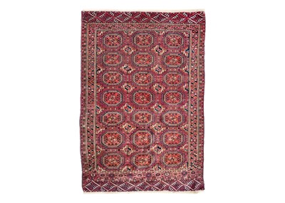 Lot 311 - A Tekke Turkoman rug, circa 1900.