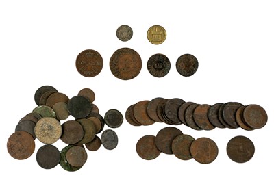 Lot 146 - 18th century tokens and misc. coins