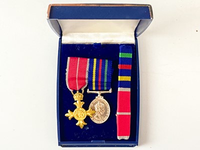 Lot 239 - OBE and certificate etc.