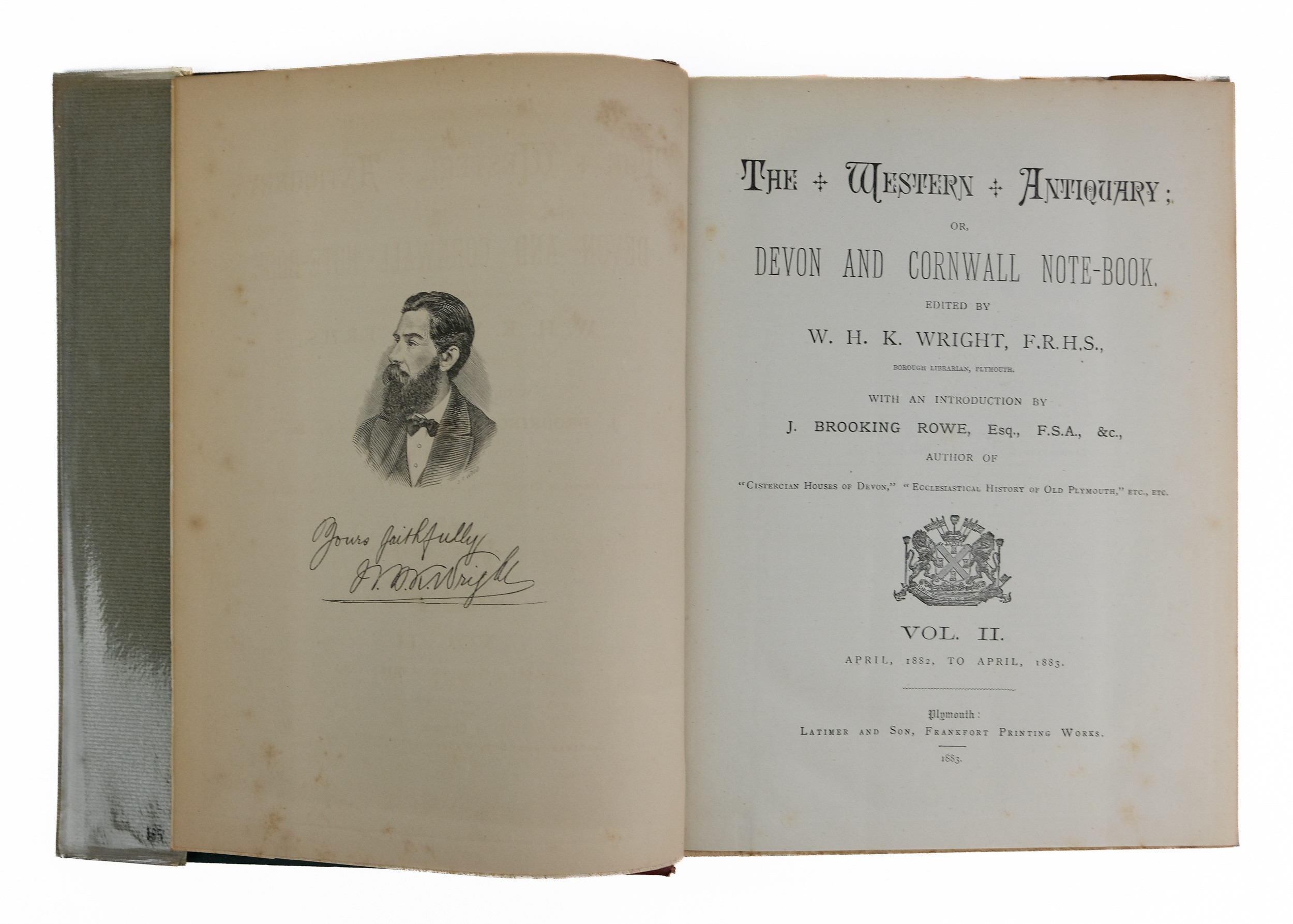 Lot 17 - 'The Western Antiquary; Or, Devon and