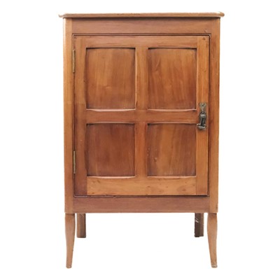 Lot 57 - An Arts and Crafts Cotswold school walnut side cupboard.