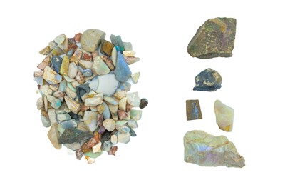 Lot 315 - A selection of rough opal from Coober Pedy, South Australia.