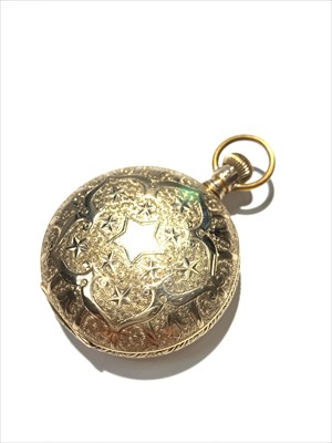 Lot 2421 - An American Waltham keyless full hunter Mascot...