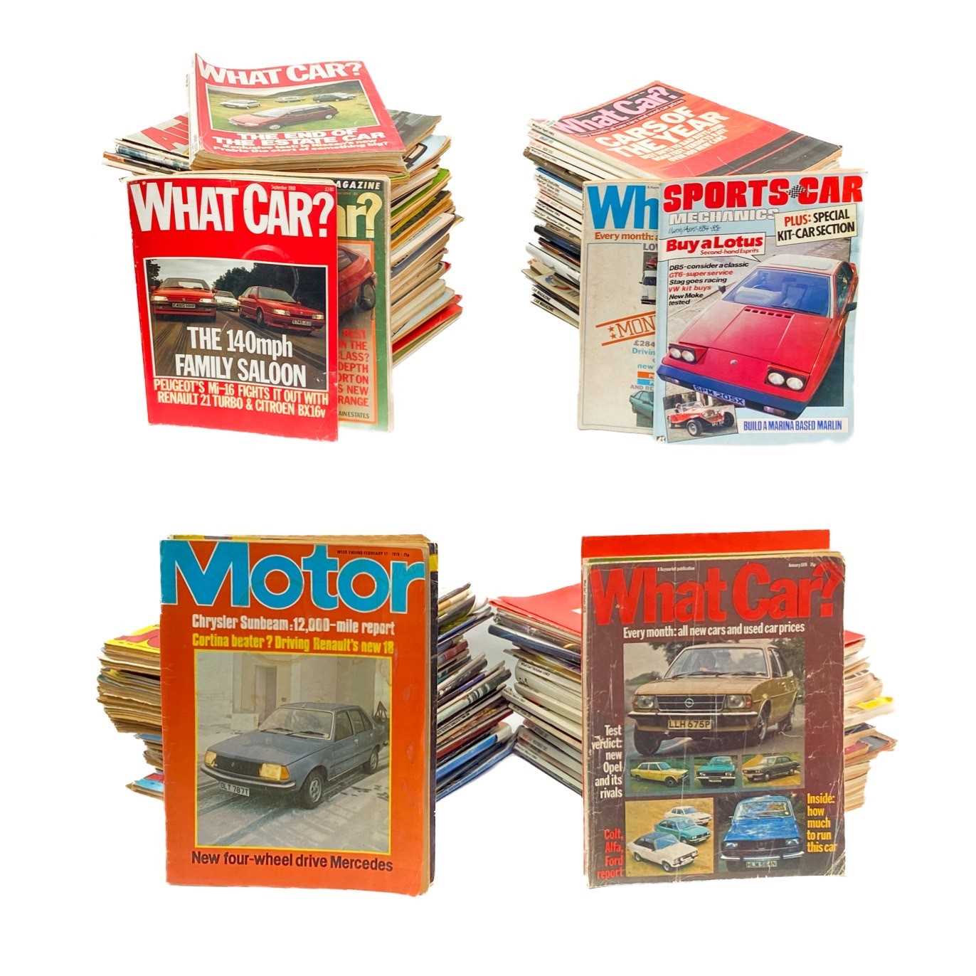 Lot 941 - Car magazines 1970's and 80's x 200+