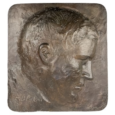 Lot 9 - Frederic Minne (1907-1978) Bronze Medallion