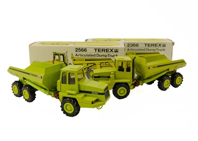 Lot 750 - Conrad, Terex Articulated Dump trucks (x2)