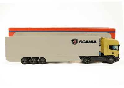 Lot 732 - Tekno - Scania Trucks(x2) boxed