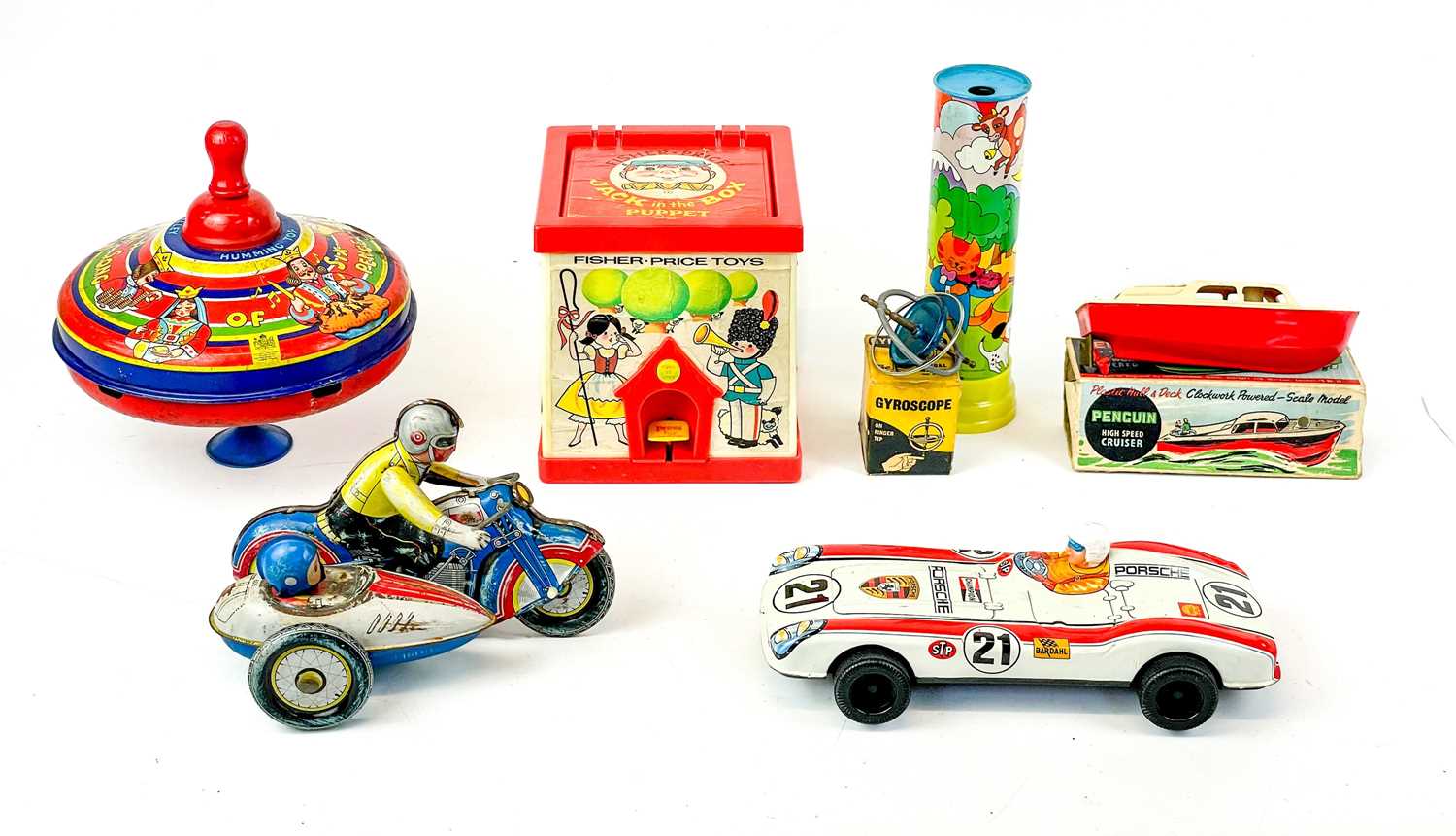 Lot 743 - Tin plate toys etc.