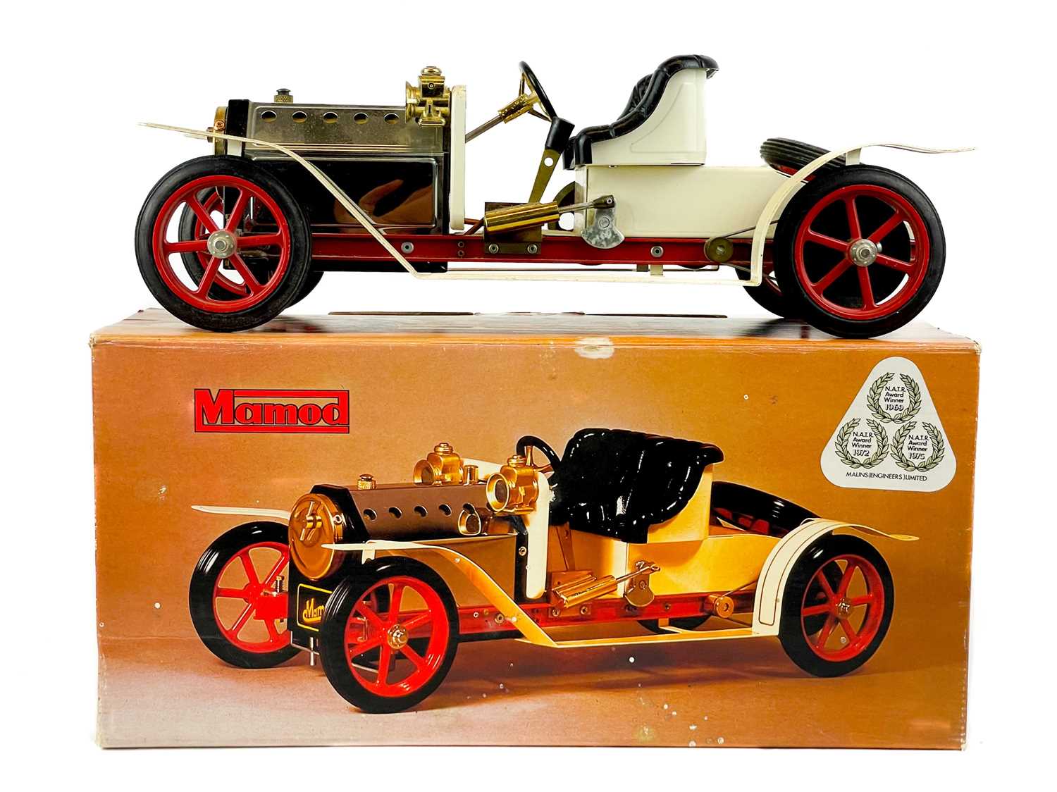 Lot 747 - Mamod steam Roadster boxed