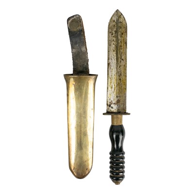 Lot 337 - A Siebe Gorman & Co diver's knife.