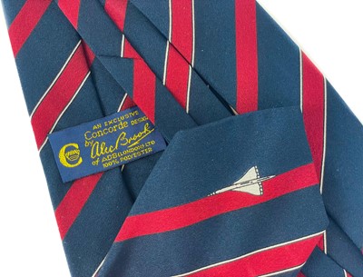 Lot 935 - Concorde: An exclusive Concorde design tie by Alec Brook