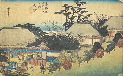 Lot 62 - Utagawa Hiroshige. Japanese woodblock print.