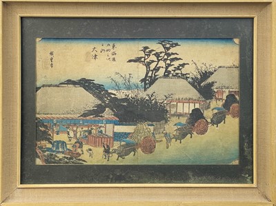 Lot 62 - Utagawa Hiroshige. Japanese woodblock print.