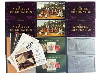 Lot 307 - GB Royal Mail u.m. Decimal Prestige Stamp books bundle (x24) - total value £271