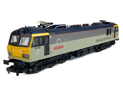 Lot 591 - Lima and Bachmann "OO" Class 87, 90 and 92 Electric Locomotives (x4)