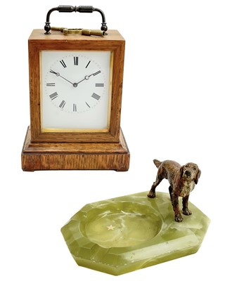 Lot 220 - An Austrian cold painted bronze figure of a setter.