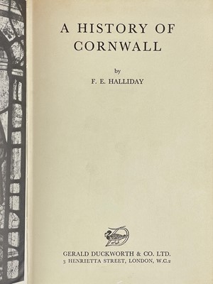 Lot 54 - (Cornish history and topography)