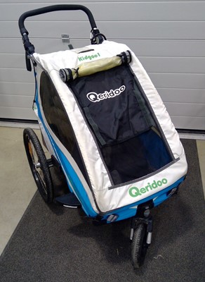 Qeridoo best sale bike trailer