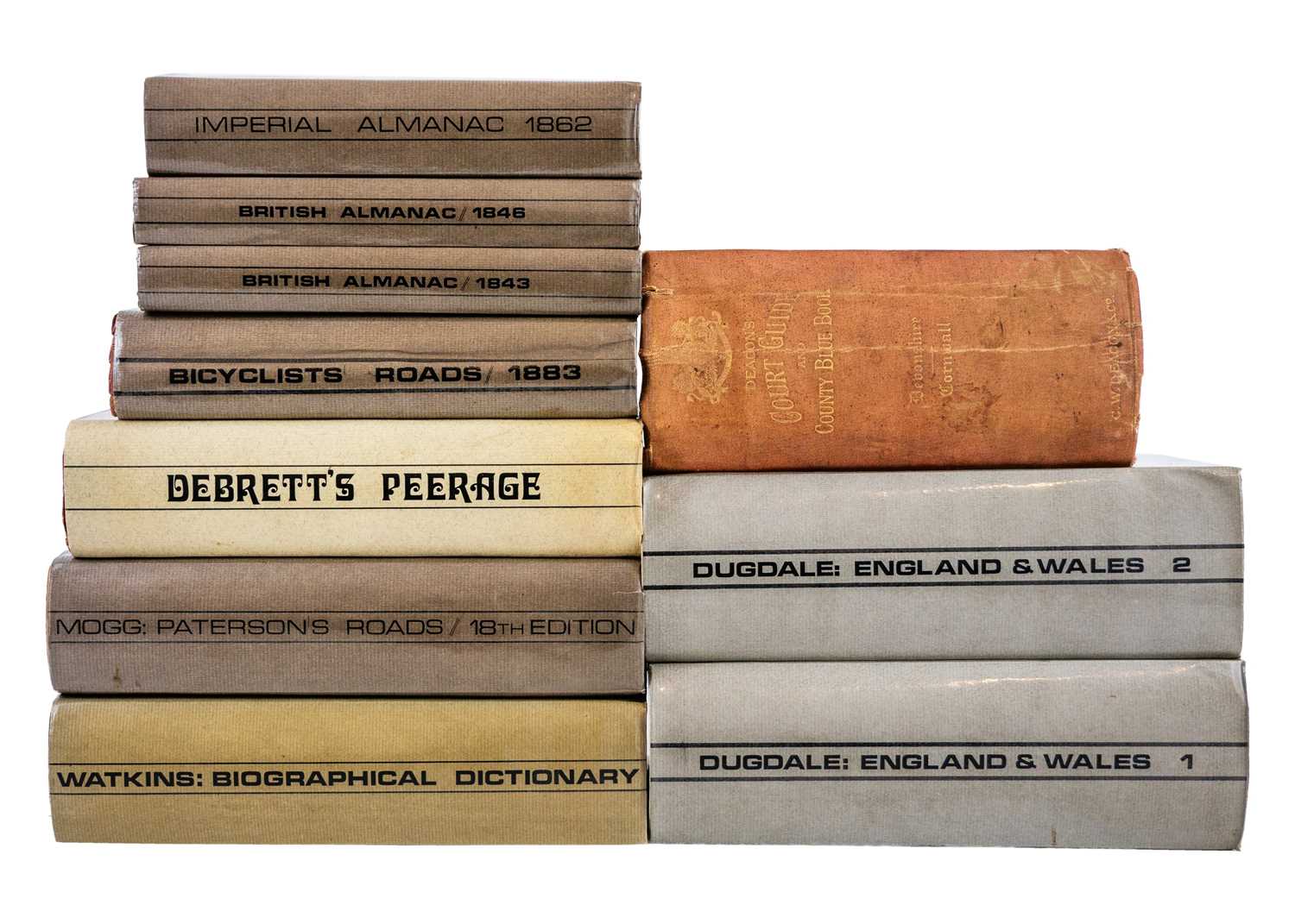 Lot 55 - Mid nineteenth century reference books