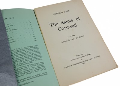 Lot 25 - Christianity in Cornwall