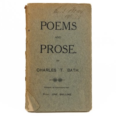Lot 29 - Mid to late 19th century Cornish poetry.