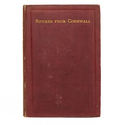 Lot 29 - Mid to late 19th century Cornish poetry.