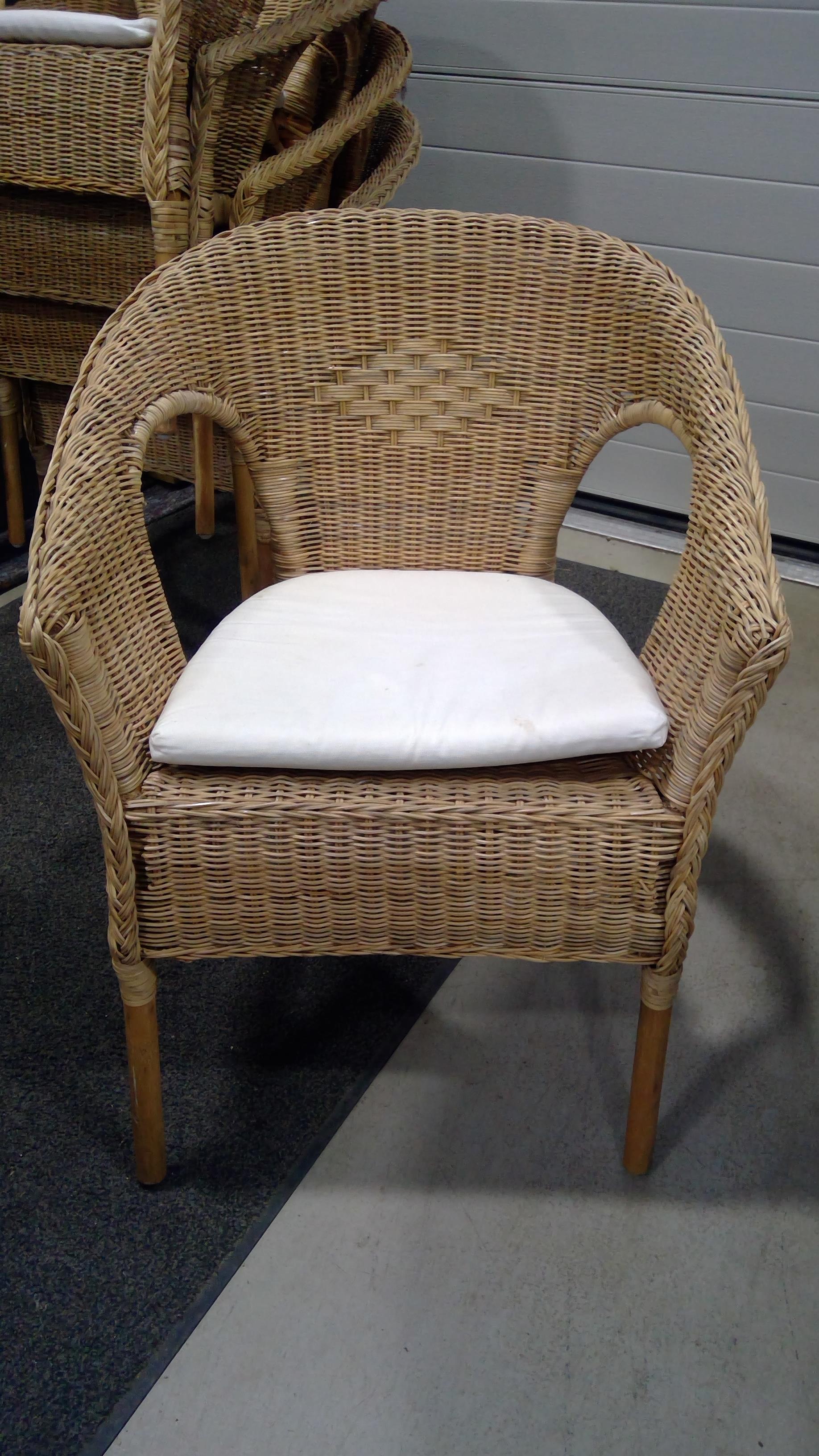 Ikea agen rattan discount chair