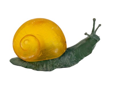 Lot 169 - A novelty table lamp in the form of a snail.