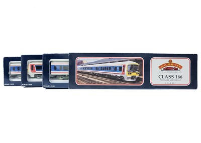 Lot 540 - Bachmann "OO" Class 166 Turbo DMU three car set