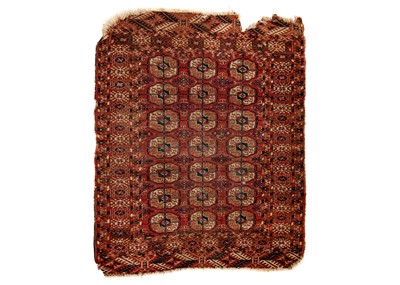 Lot 336 - A Tekke Turkoman rug, late 19th century..